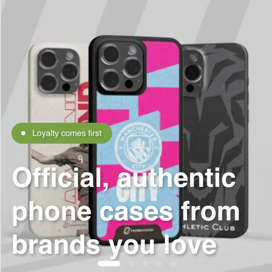 PhoneCases3D official authentic phone cases from brands you love